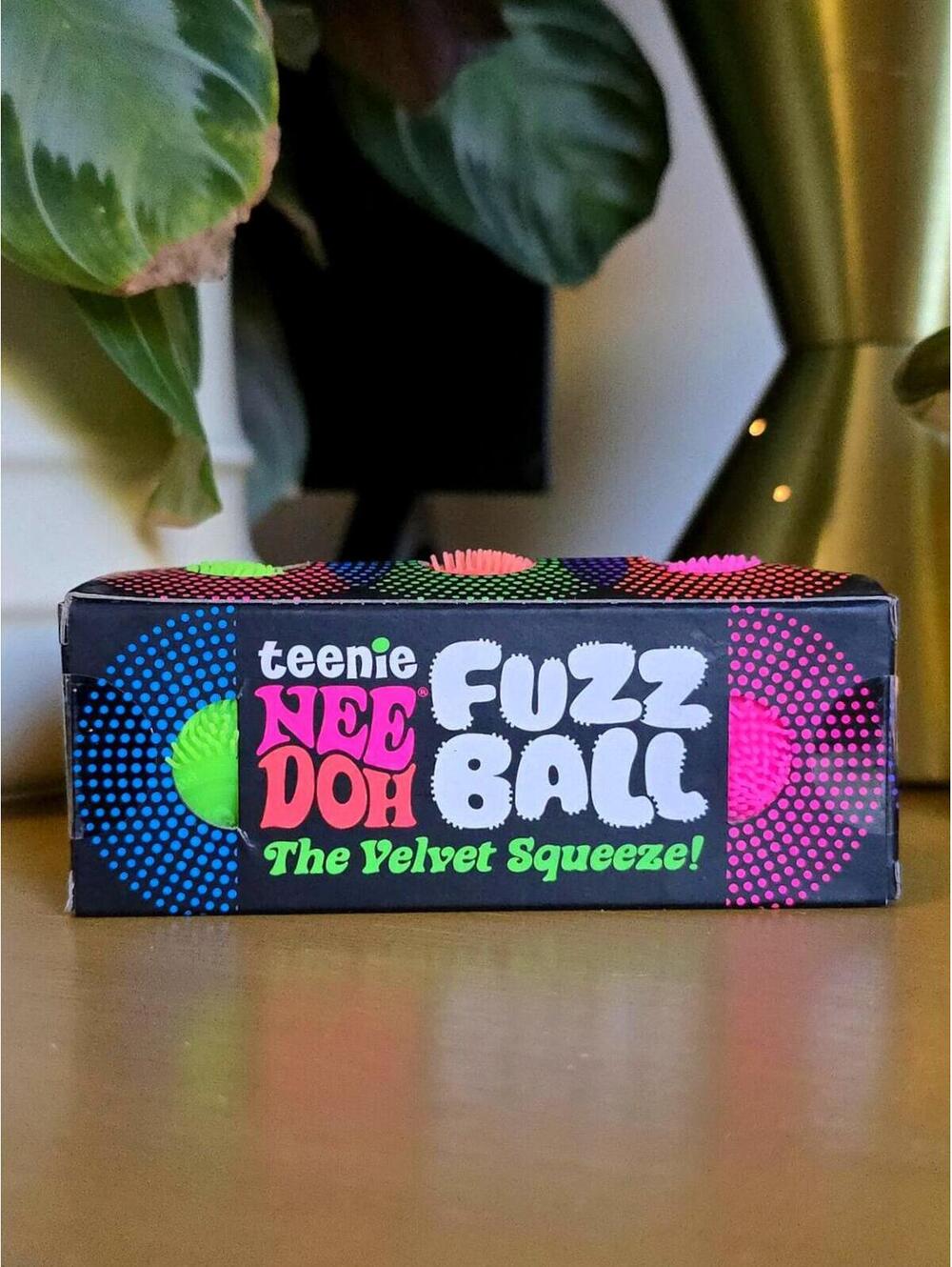 NIB Needoh Mini Fuzz Balls - Set of 3